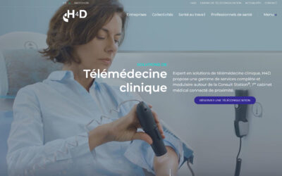 Cabine de télé-consultation du Conseil Départemental